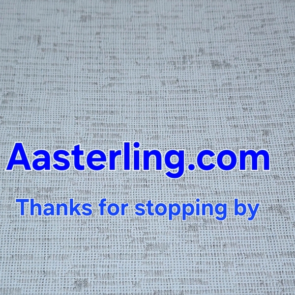 Sterling silver ring with purple amethyst type Stone size 6.5 - Picture 6 of 6